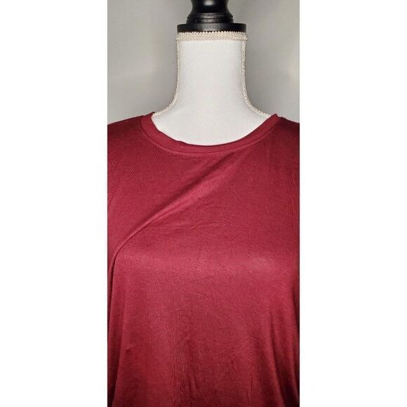 Rebellious One Long Sleeve Side Scrunch T-Shirt  L - Picture 6 of 7